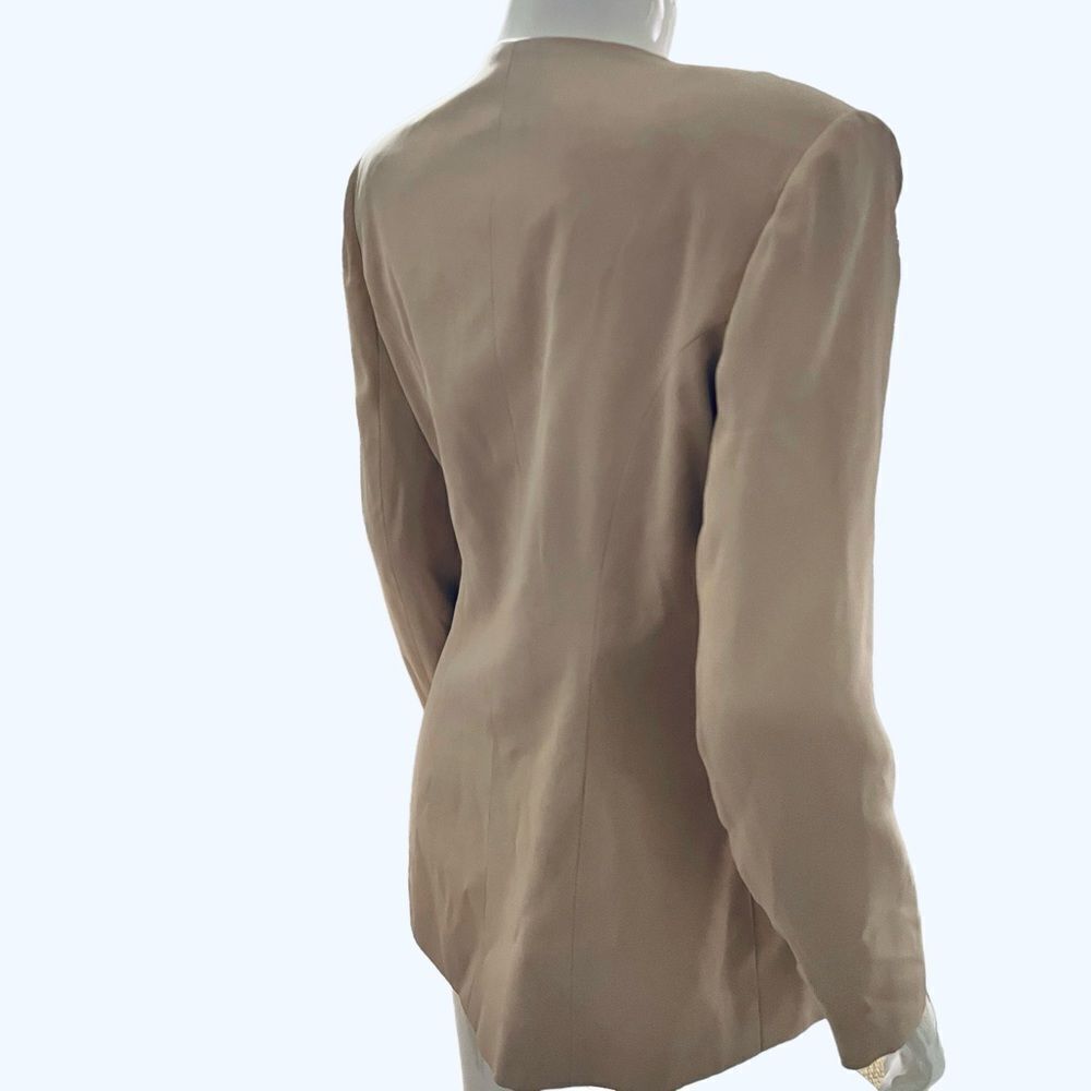 Alfred Angelo Cream Pearl Dressy Blazer size 10 - Picture 7 of 12